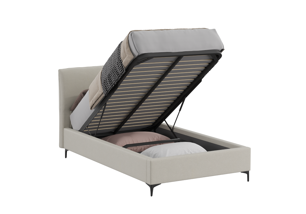 6 מיטת נוער Detroit עם ארגז מצעים