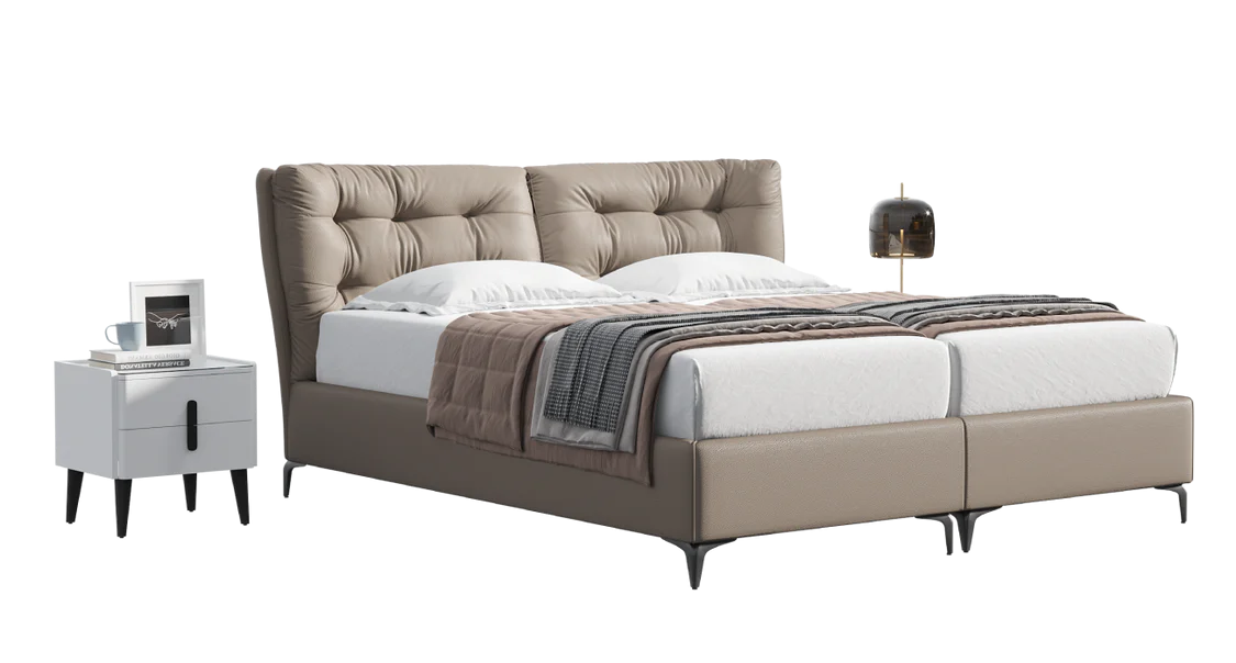 2 מיטה יהודית ALABAMA עם ארגז מצעים