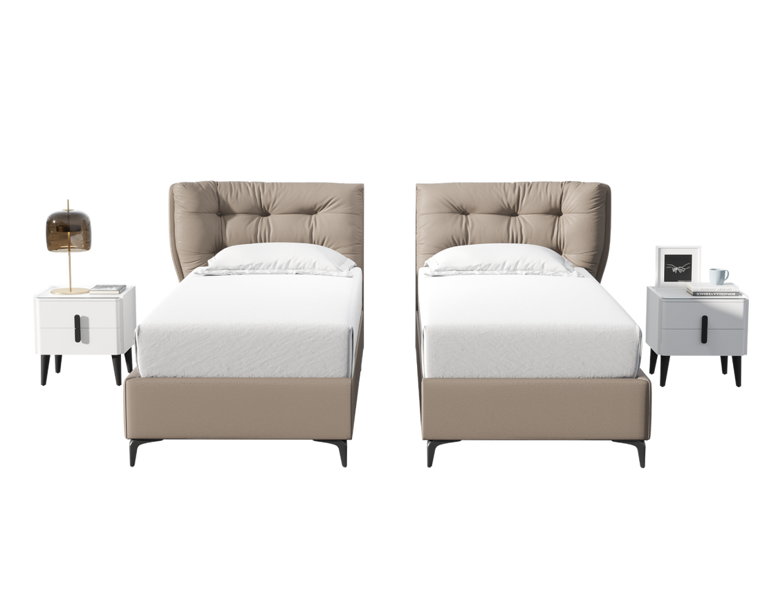 1 מיטה יהודית ALABAMA עם ארגז מצעים