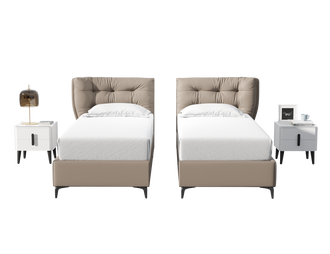 מיטה יהודית ALABAMA עם ארגז מצעים2