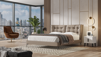 מיטה זוגית ALABAMA8