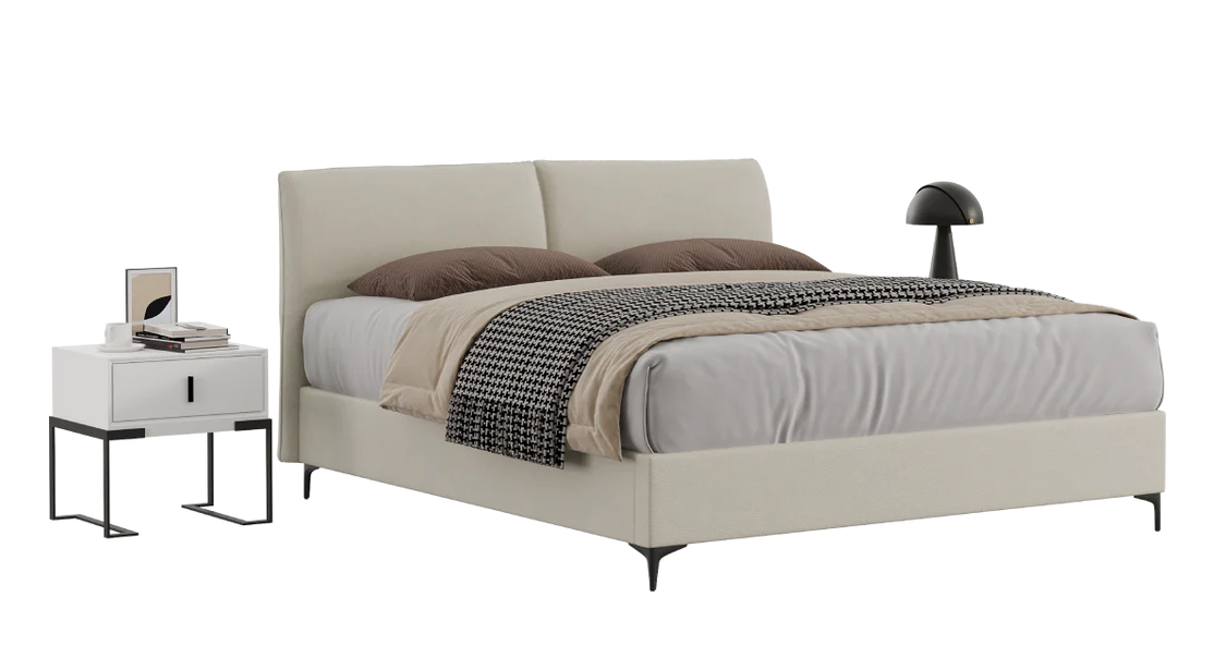 1 מיטה זוגית Detroit עם ארגז מצעים