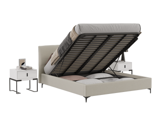 מיטה זוגית Detroit עם ארגז מצעים2