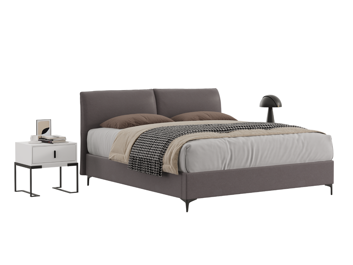 6 מיטה זוגית Detroit עם ארגז מצעים