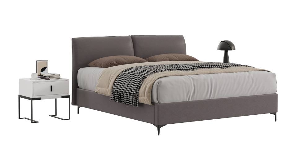 8 מיטה זוגית Detroit עם ארגז מצעים