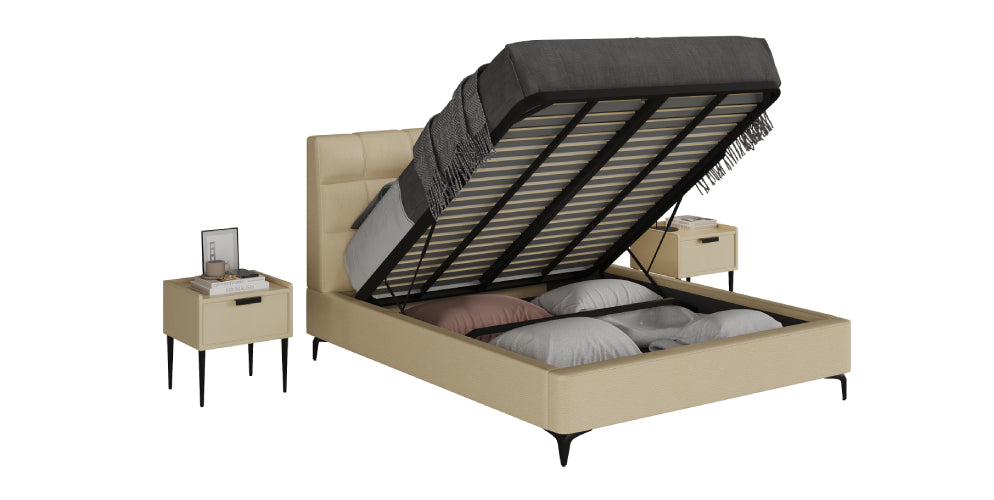 2 מיטה זוגית Minisota עם ארגז מצעים