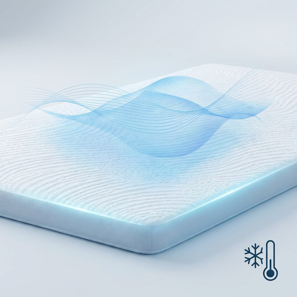 4 טופר קרבון חדשני- שכבת פינוק למזרן בשילוב ויסקו קרבון